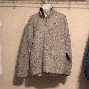 PINK Fleece Quarter Zip